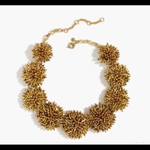 J.Crew Pretty Pom Pom Necklace
